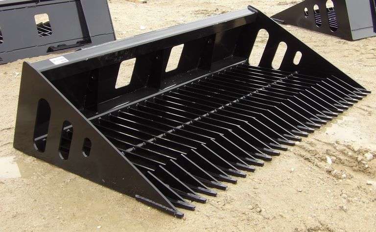 M-1085  Wolverine 71 1/2" Skid Steer Skeleton Bucket