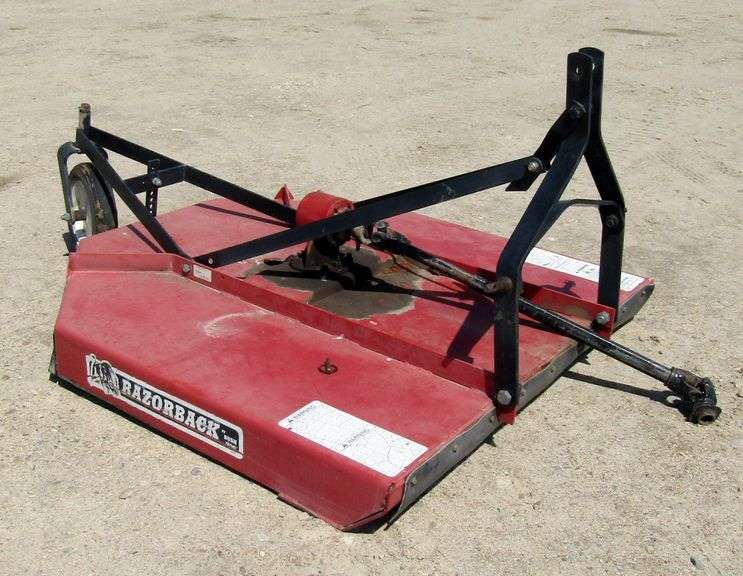 Restore Razorback Mower M-1223 Bush Hog Razorback Field Mower - Pickett Auction Service