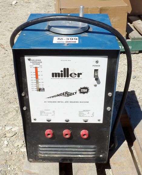 M-399  Miller Thunderbolt Welder
