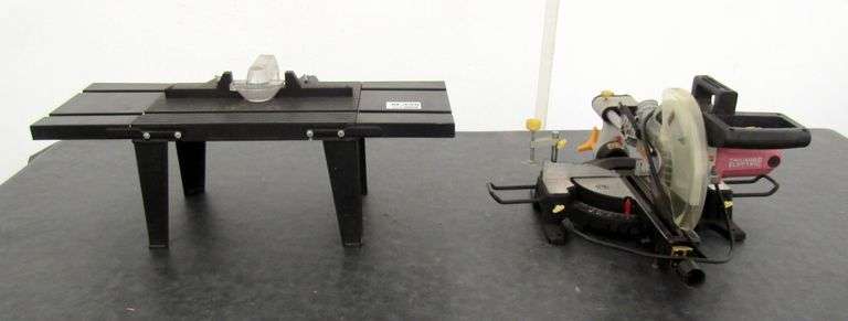 M-498  Miter Saw + Router Table