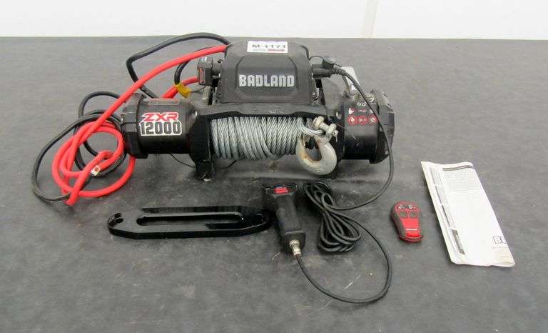 M-1171  Badland ZXR 12,000 lb. Winch
