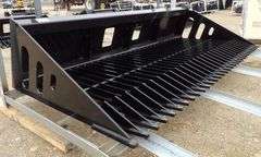 M-1087  Wolverine 83 1/2" Skid Steer Skeleton Bucket