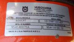 M-1242 Husqvarna Rear Tine Rototiller