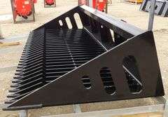 M-1087  Wolverine 83 1/2" Skid Steer Skeleton Bucket