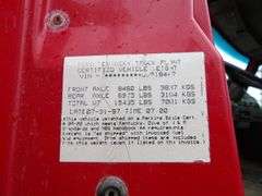 M-700 1998 Ford Louisville Truck W/Simco 7000 Well Drilling Rig