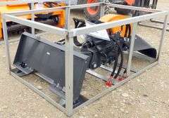 M-1067  Wolverine Skid Steer Stump Grinder