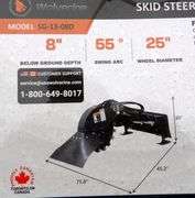 M-1067  Wolverine Skid Steer Stump Grinder
