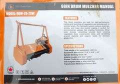 M-1069  Wolverine 60" Drum Mulcher