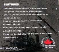 M-370  Land Honor All Steel Carport