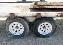 M-547  2005 SPCN Flatbed Trailer