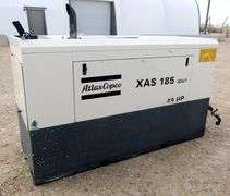 M-1196  2010 Atlas Copco 185 Air Compressor