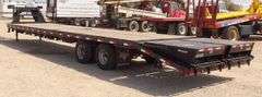 M-1244 2014 PJ 40' Tandem Dual FB/GN Trailer