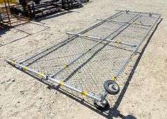 M-1174  Rolling Chain Link Gate