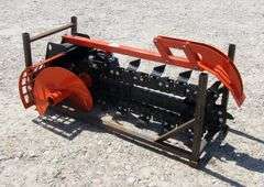 M-1343  GIYI Mini Skid Steer Trencher