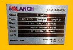 M-1157 SD Lanch SDLL30 Mini Skid Steer