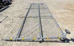 M-1174  Rolling Chain Link Gate