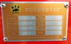 M-1089  ATS 3-Point Roto Tiller