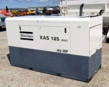 M-1196  2010 Atlas Copco 185 Air Compressor