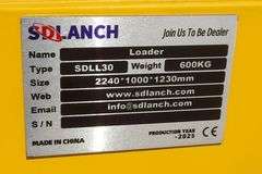 M-1159 SD Lanch SDLL30 Mini Skid Steer
