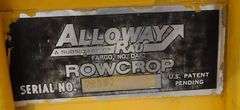 M-694 Alloway Cultivator