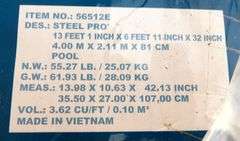 M-441  Bestway Steel Pro Swimming Pool