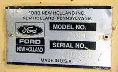 M-1351 New Holland 258 Twin Rakes