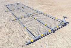M-1174  Rolling Chain Link Gate