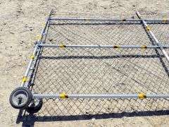 M-1174  Rolling Chain Link Gate