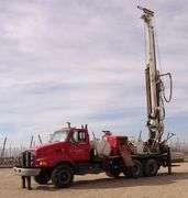 M-700 1998 Ford Louisville Truck W/Simco 7000 Well Drilling Rig