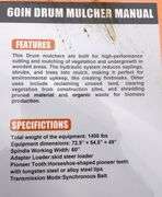 M-1069  Wolverine 60" Drum Mulcher