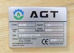 M-558  AGT Mini Skid Steer Sweeper UNUSED