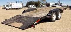 M-410  1996 Utility Car Hauler Trailer