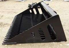 M-1085  Wolverine 71 1/2" Skid Steer Skeleton Bucket
