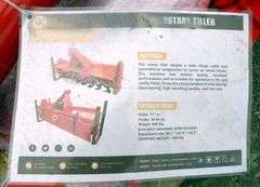 M-1089  ATS 3-Point Roto Tiller