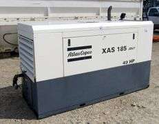 M-1196  2010 Atlas Copco 185 Air Compressor