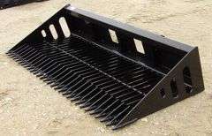M-1086  Wolverine 78" Skid Steer Skeleton Bucket