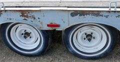 M-869  1990 Flatbed Trailer