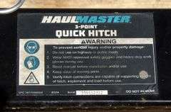 M-1337 3-Point Quick Hitch