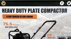 M-1082  ATS Plate Compactor