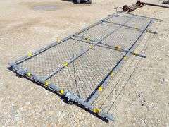M-1174  Rolling Chain Link Gate