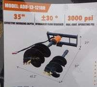 M-1124 Wolverine Skid Steer Auger