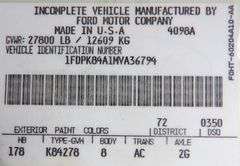 M-487  1991 Ford F-800 Crane Truck