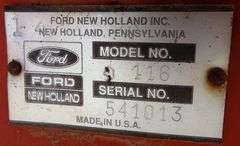 M-1289  New Holland Pull Swather