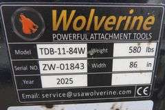 M-1102 Wolverine Skid Steer Bucket