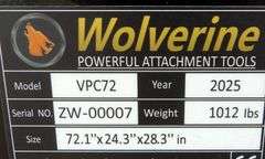 M-1066 Wolverine Skid Steer Vibrating Plate Compactor