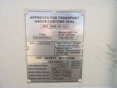 M-1296 Storage Container 20'