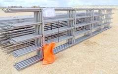 M-368  20' Heavy Duty Continuous Rail Fence (10)