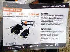 M-1124 Wolverine Skid Steer Auger