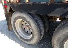 M-1463  1984 & 1989 Set of Doubles Flatbed Trailers