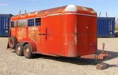 M-1533 1983 Blake 3 Horse Trailer